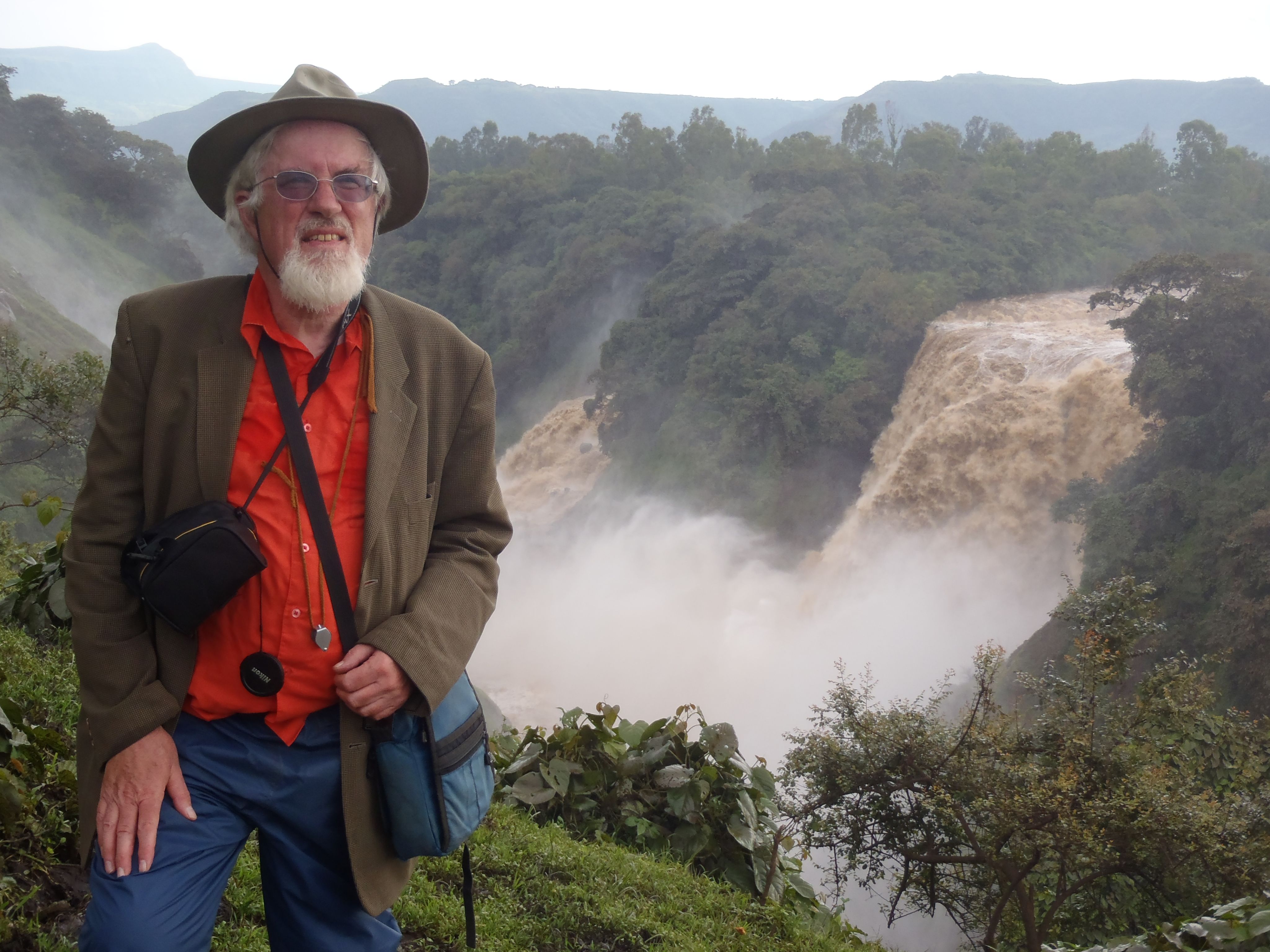 Oliver Rackham in Ethiopia.