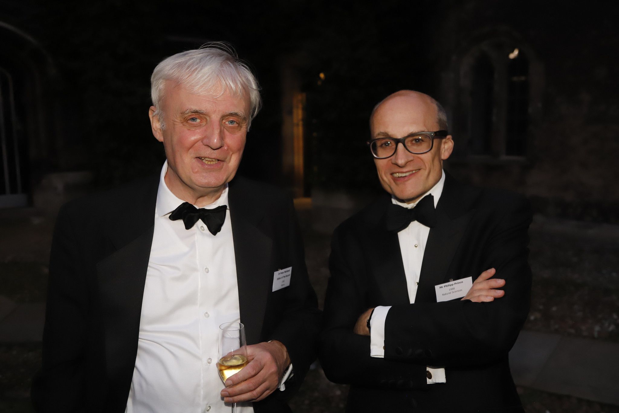 Catching up with old friends at the Beldam Reunion dinner.