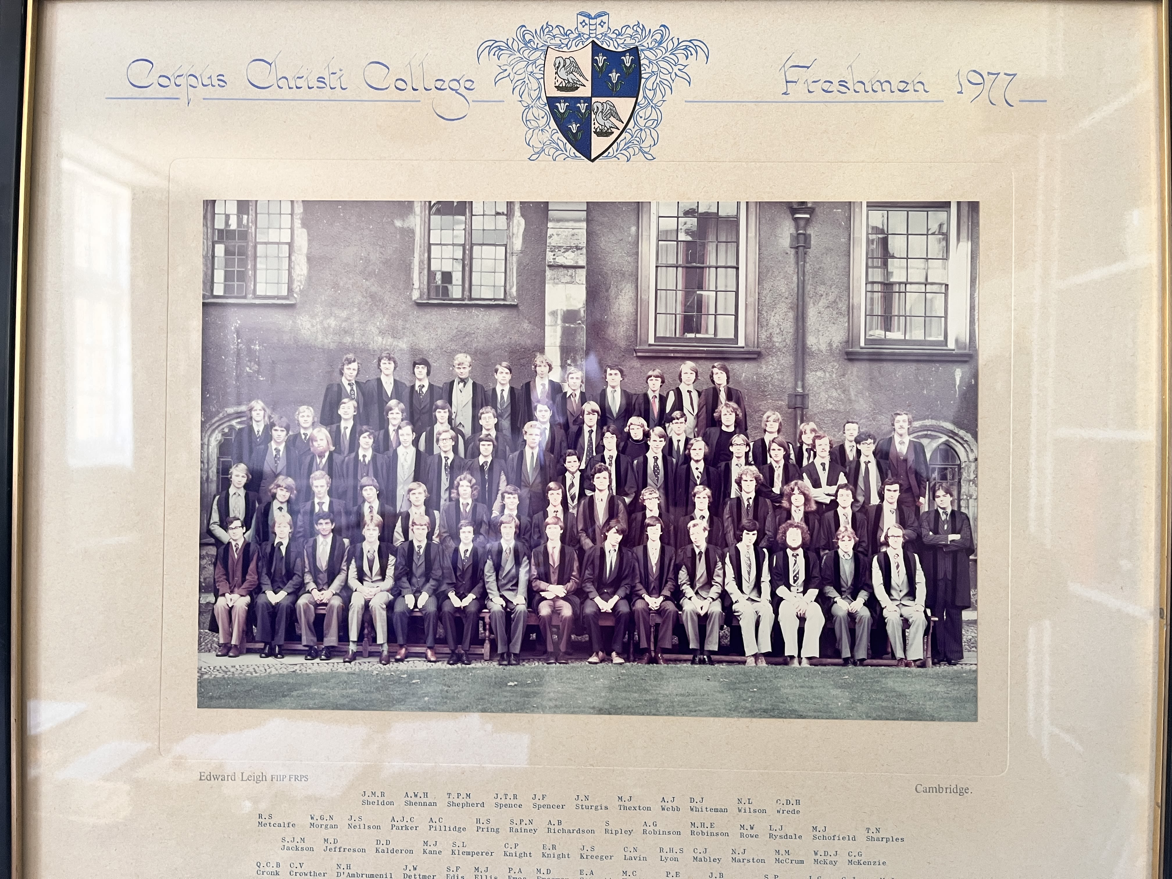 Martin Burton matriculation