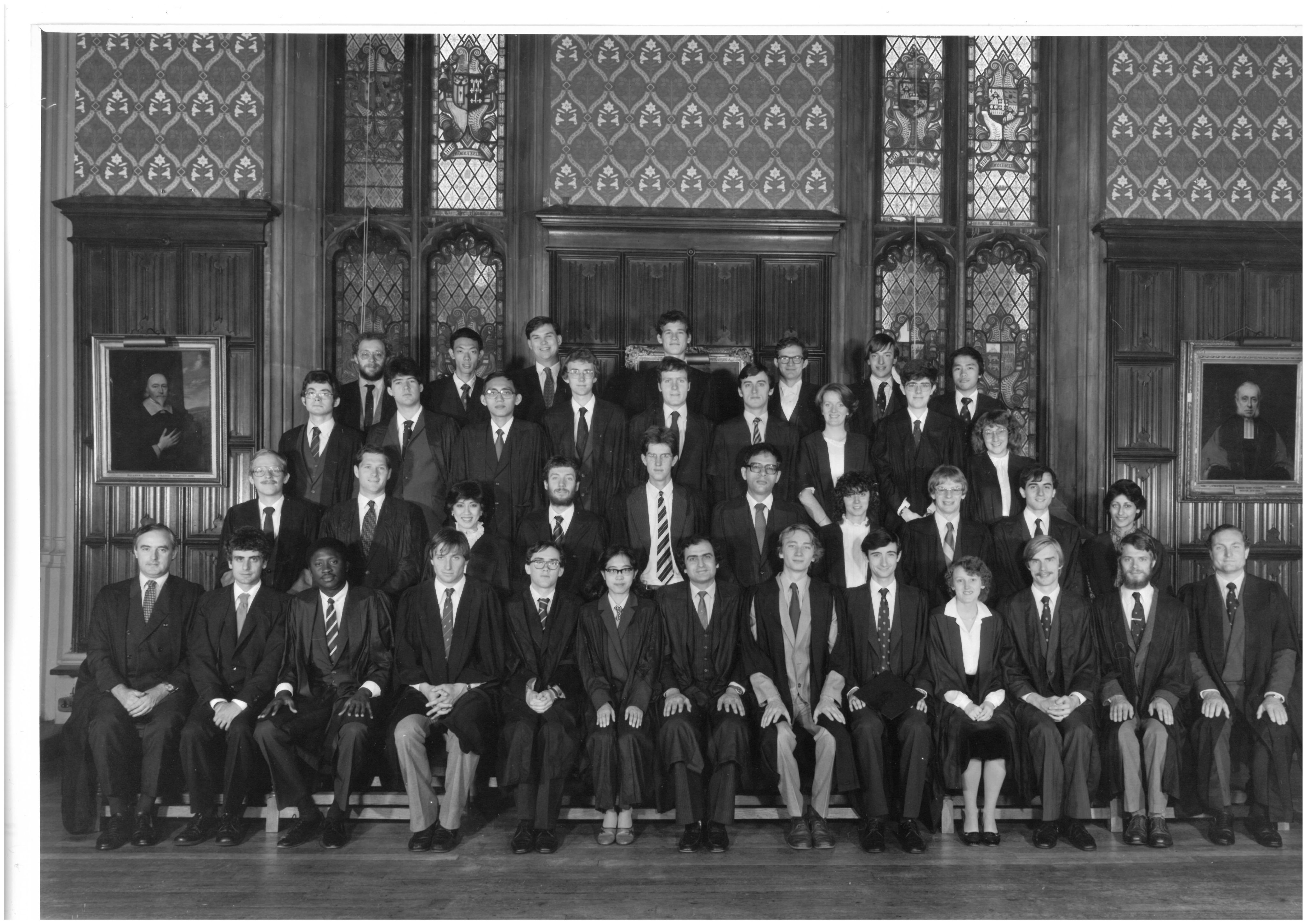 The 1983 Matriculation photo.