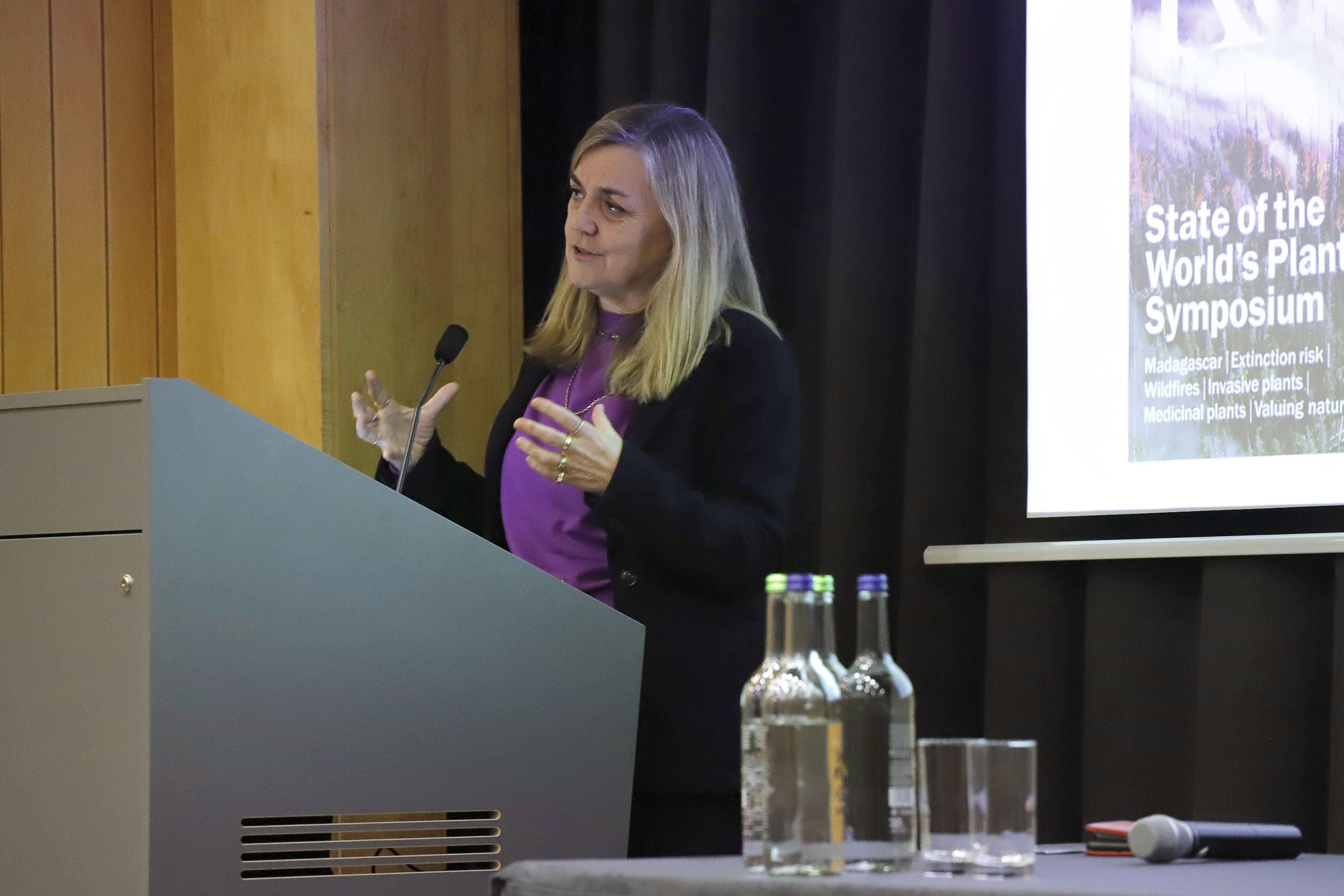Baroness Kathy Willis gave the keynote speech.