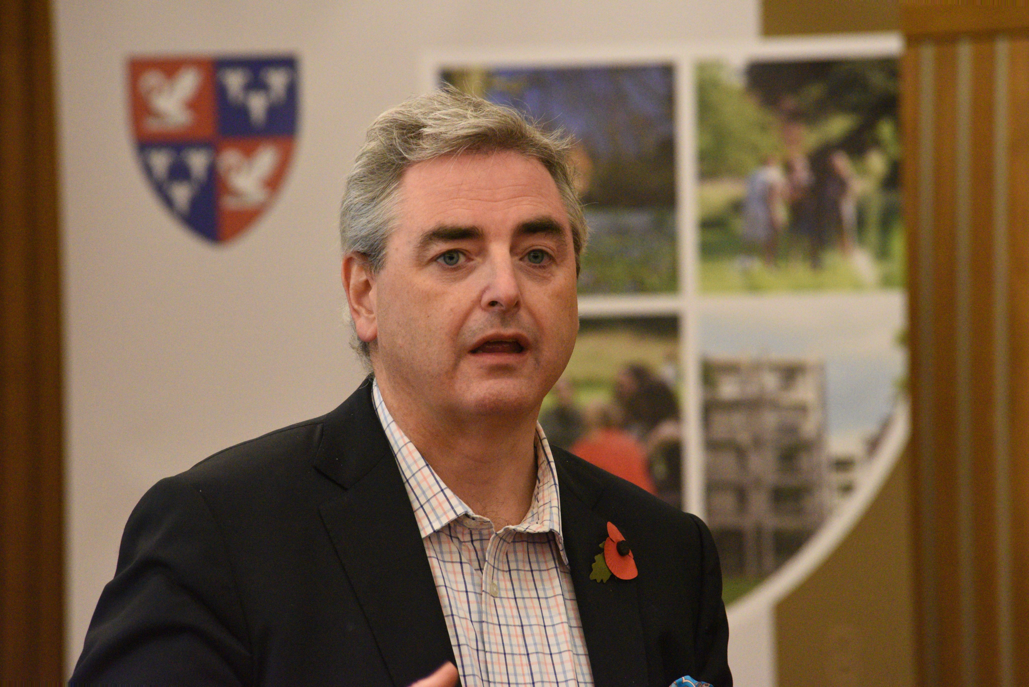 The Master, Professor Christopher Kelly