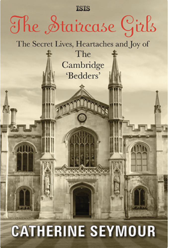 The Staircase Girls, by Catherine Seymour, featuring a photo of Corpus on the cover.